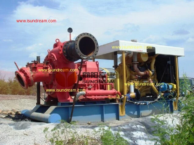 20-24-30 Inches Gear Built-in Sand Gravel Dredger Pump / Dredging/Dredge Slurry Centrifugal Water Pump