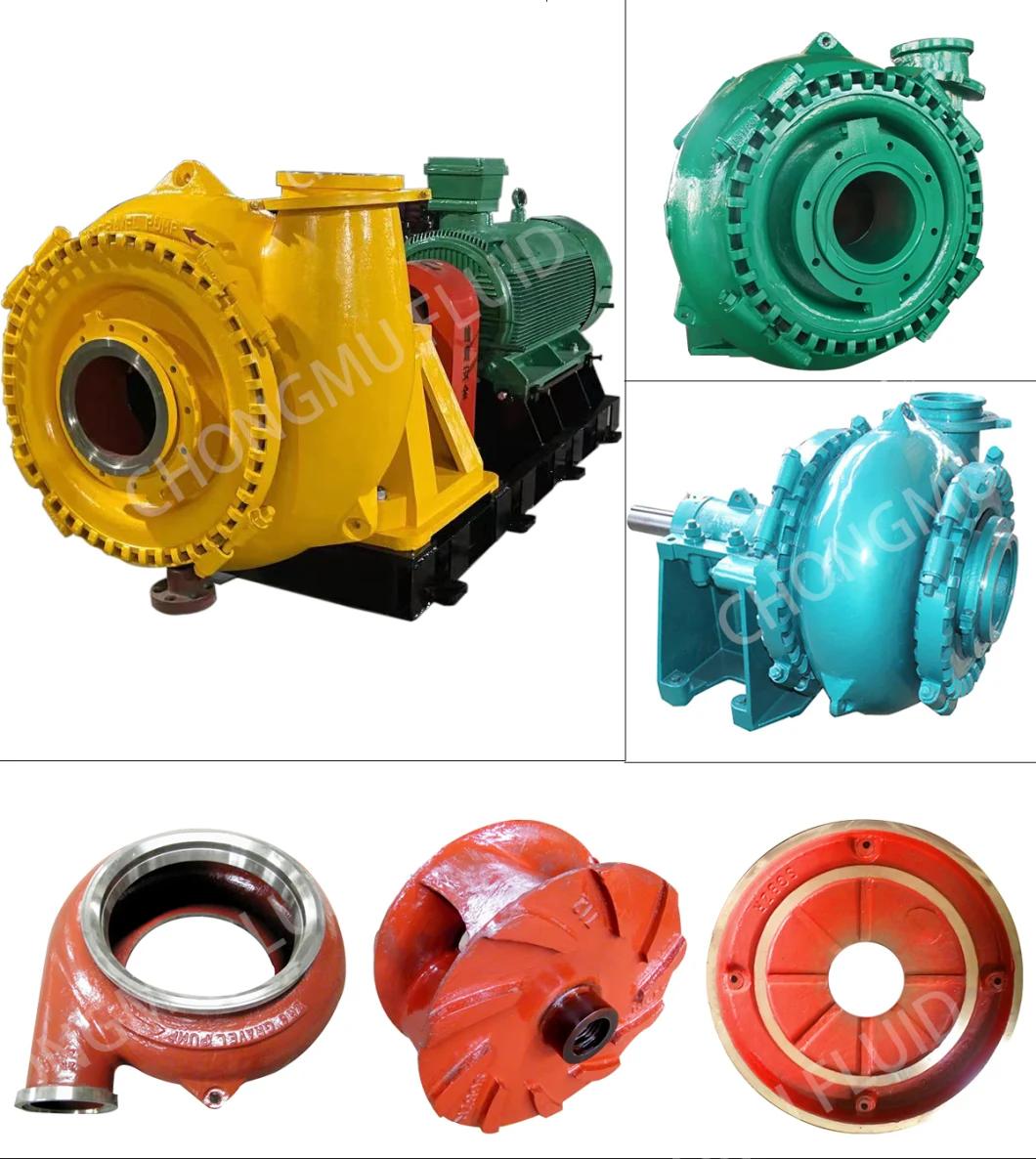 Wear Resistant High Quality Dredge Dredging Mining Slurry Mud Sand Gravel Pump