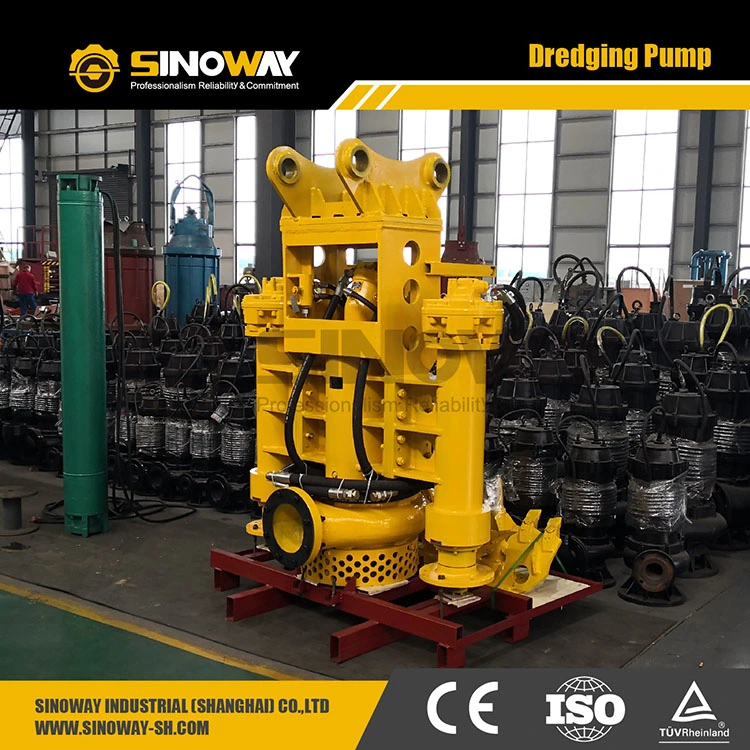 Dredge Pump with Hydraulic Cutter